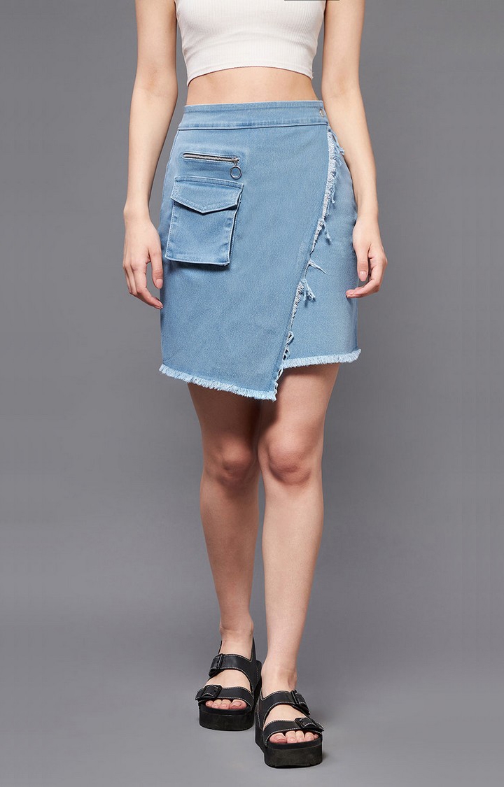 MISS CHASE | Women's Blue  Skirts