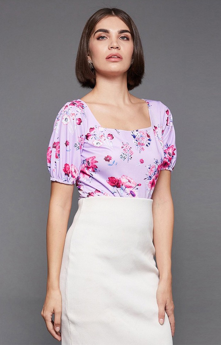 Women's Multi Polyester  Tops