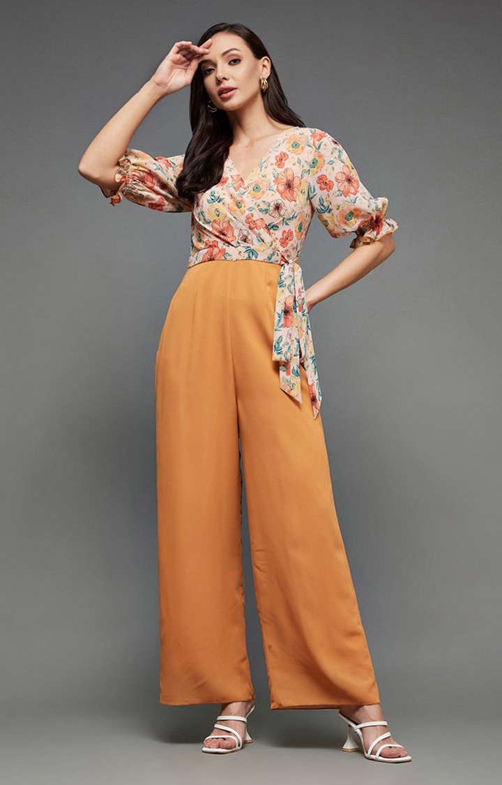 Women's Multi Georgette  Jumpsuits