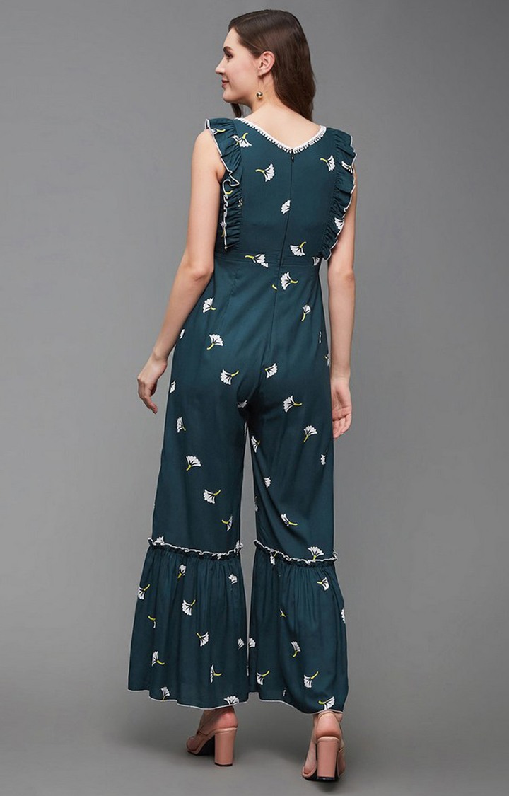 Women's Multi Viscose Rayon  Jumpsuits