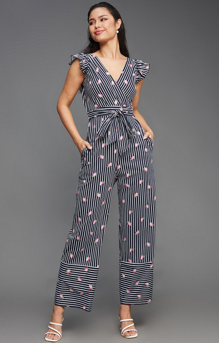 Women's Multi Cotton  Jumpsuits