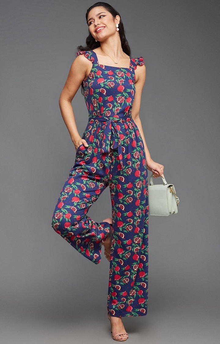 Women's Multi Cotton  Jumpsuits