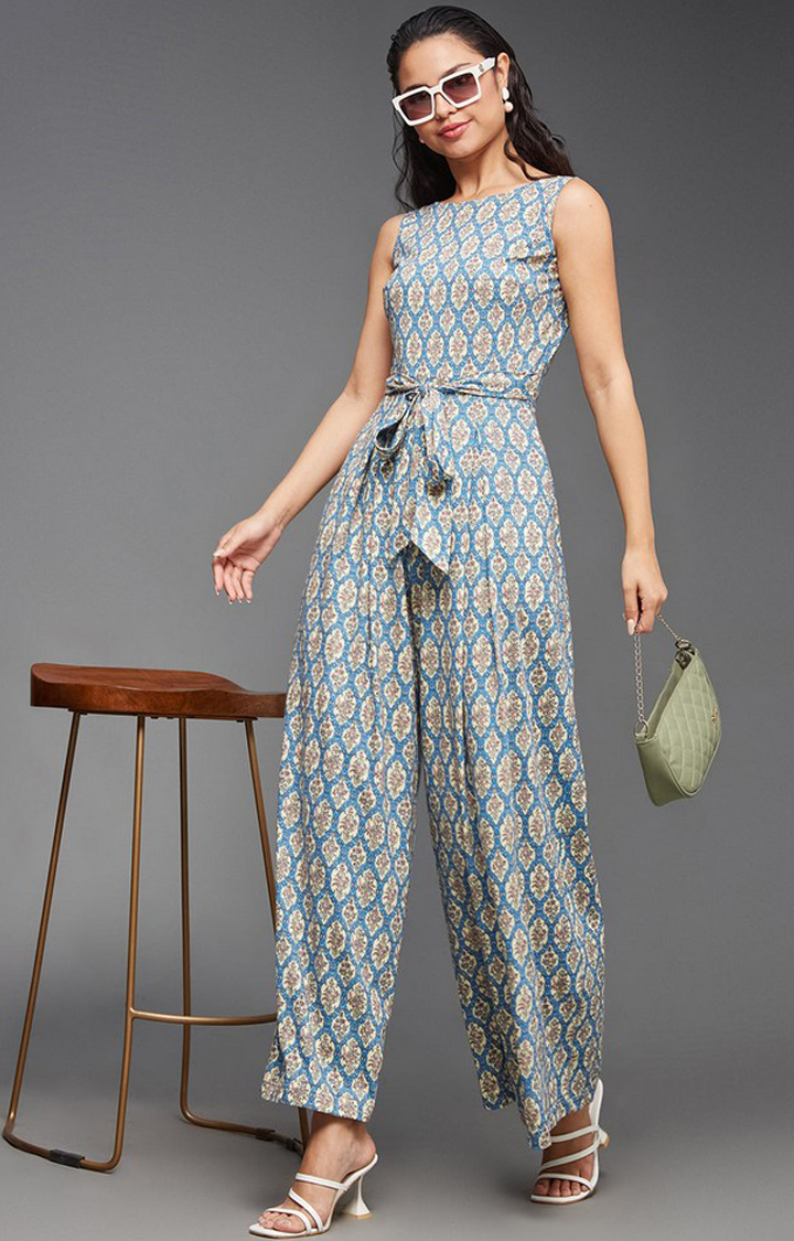 Women's Multi Cotton  Jumpsuits