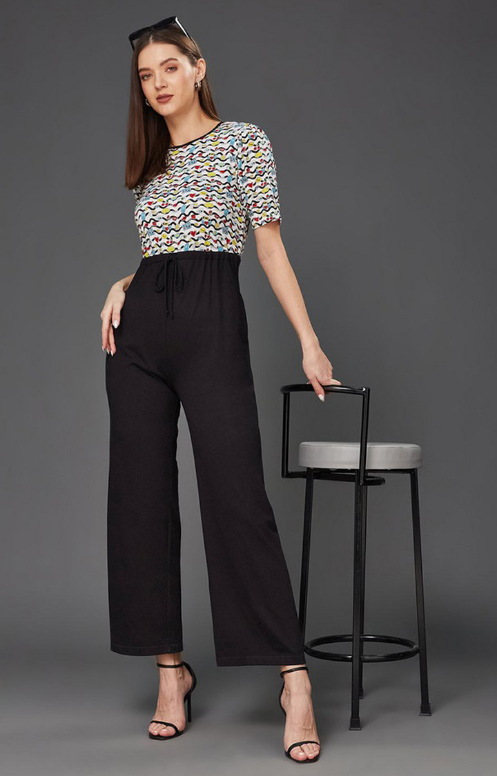 Women's Multi Cotton  Jumpsuits