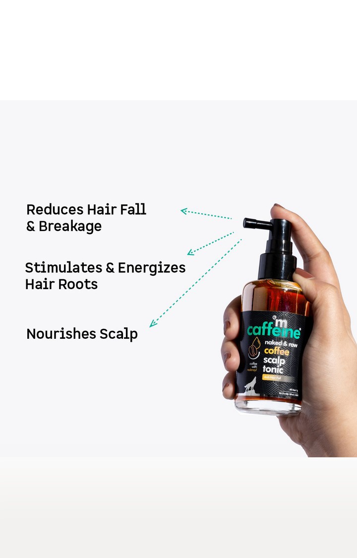 MCaffeine | mcaffeine Naked & Raw Coffee Scalp Tonic (100Ml) 2