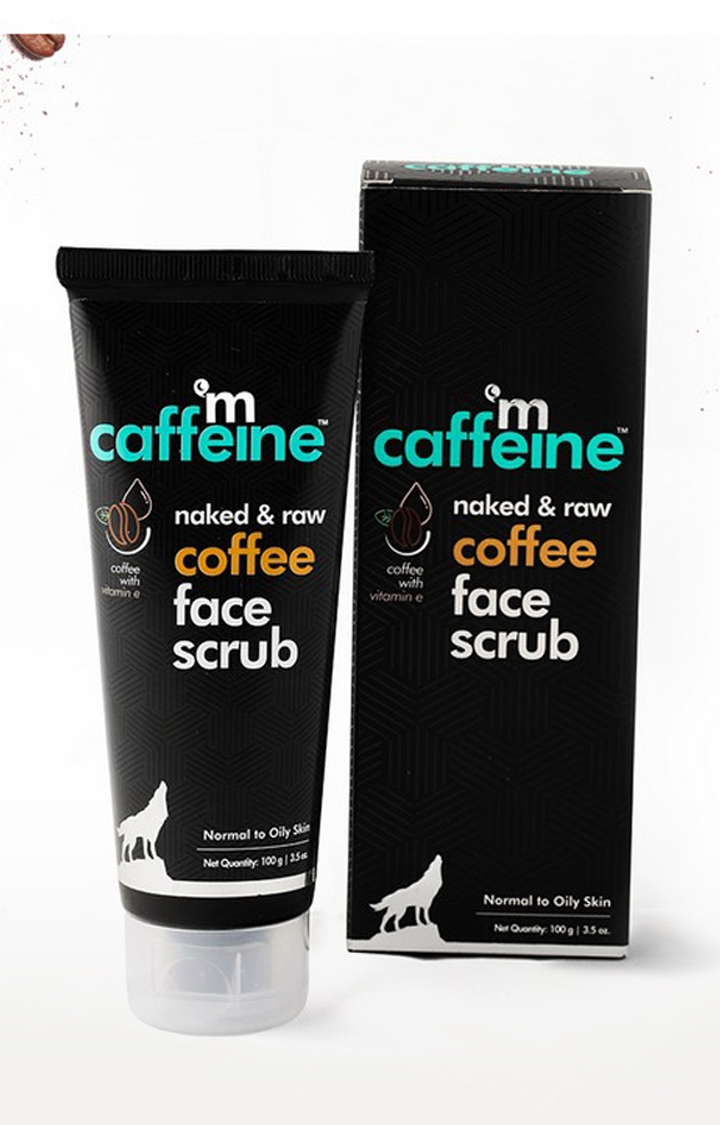 MCaffeine | mcaffeine Naked & Raw Tan Removal Coffee Face Scrub (100 G) 1