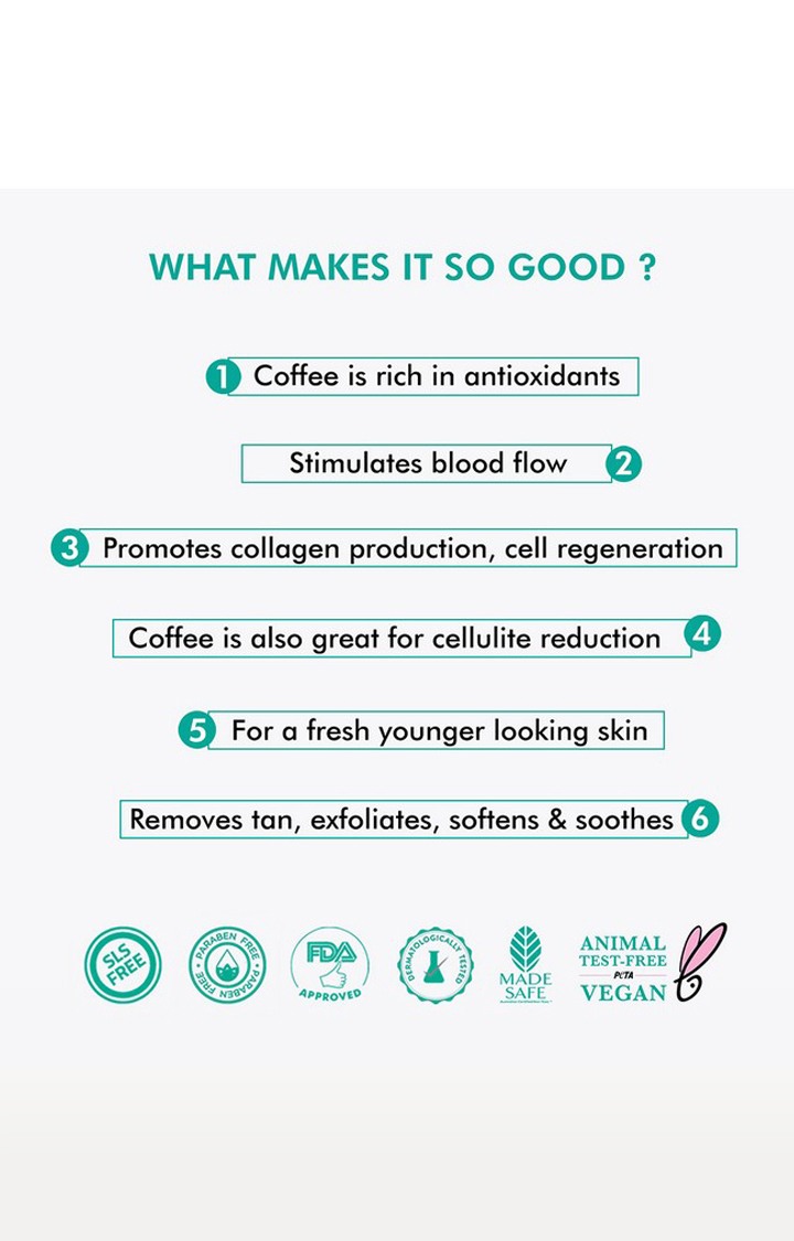mcaffeine Naked & Raw Tan Removal Coffee Face Mask (100G)