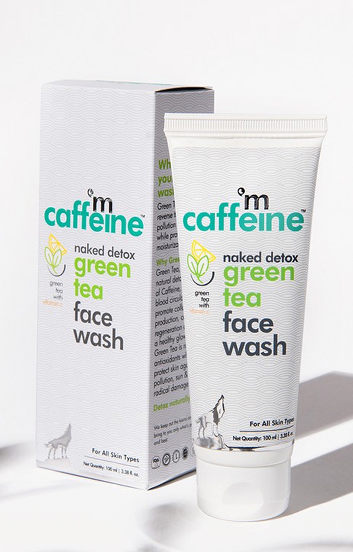 MCaffeine | mcaffeine Naked Detox Green Tea Face Wash (100 Ml) 1