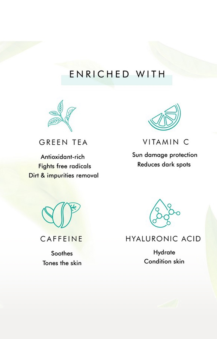 MCaffeine | mcaffeine Naked Detox Green Tea Face Wash (100 Ml) 2