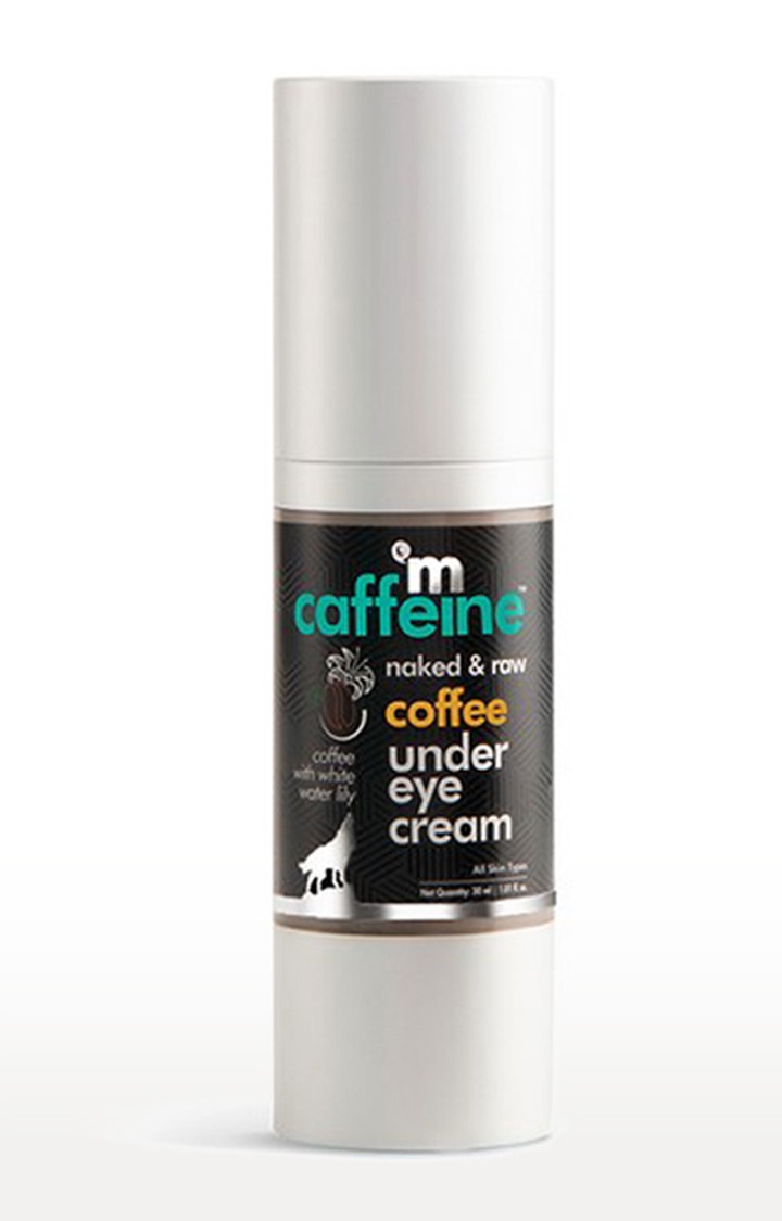 mcaffeine Naked & Raw Coffee Under Eye Cream - Relieves Dark Circles (30 Ml)