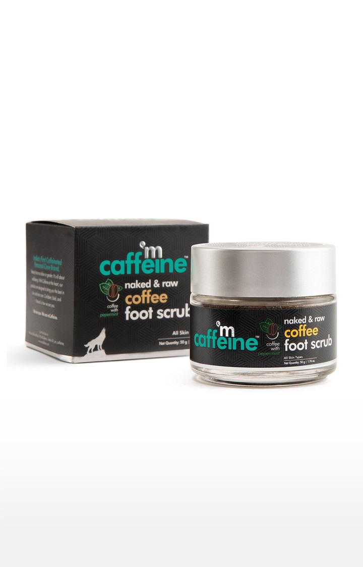 mcaffeine Naked & Raw Dead Skin Removal Coffee Foot Scrub (50 G)