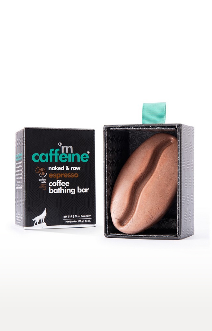 MCaffeine | mcaffeine Naked & Raw Espresso Coffee Bathing Bar (100 G) 1