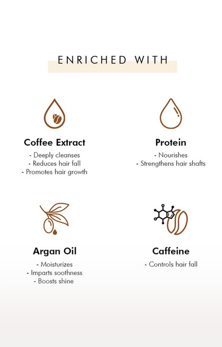 mcaffeine Naked & Raw Coffee Shampoo (250 Ml)