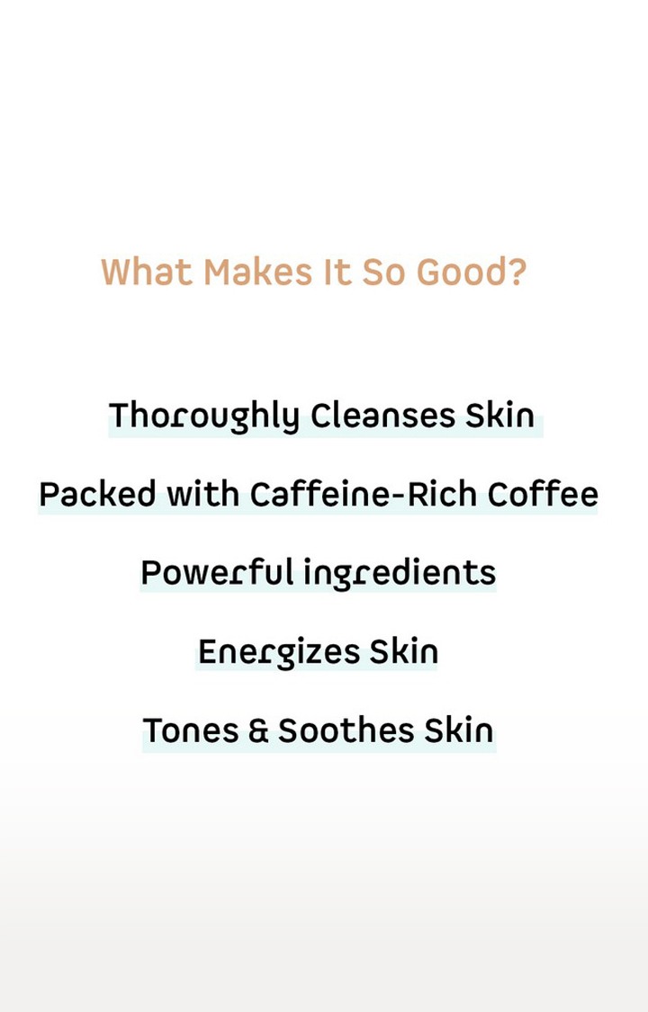 mcaffeine Naked & Raw Espresso Coffee Face Wash (75Ml)