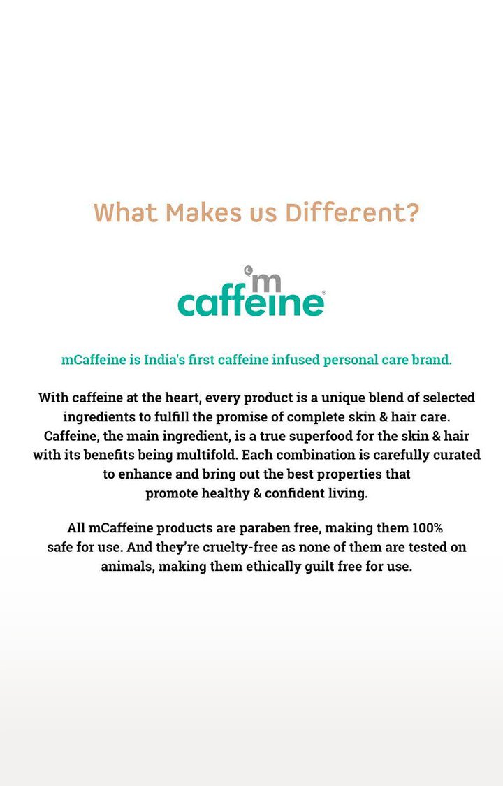 mcaffeine Naked & Raw Cappuccino Coffee Foaming Face Wash (75Ml)