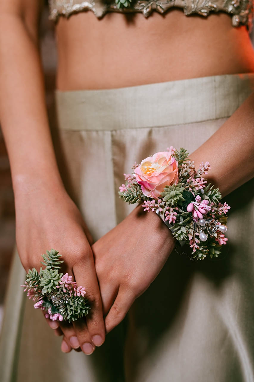 Floral art | Forest themed 1 corsage 1 ring undefined