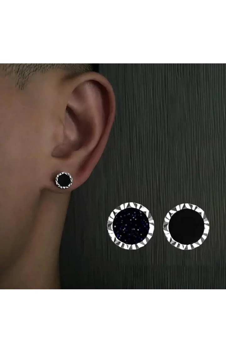Black Beaten Studs