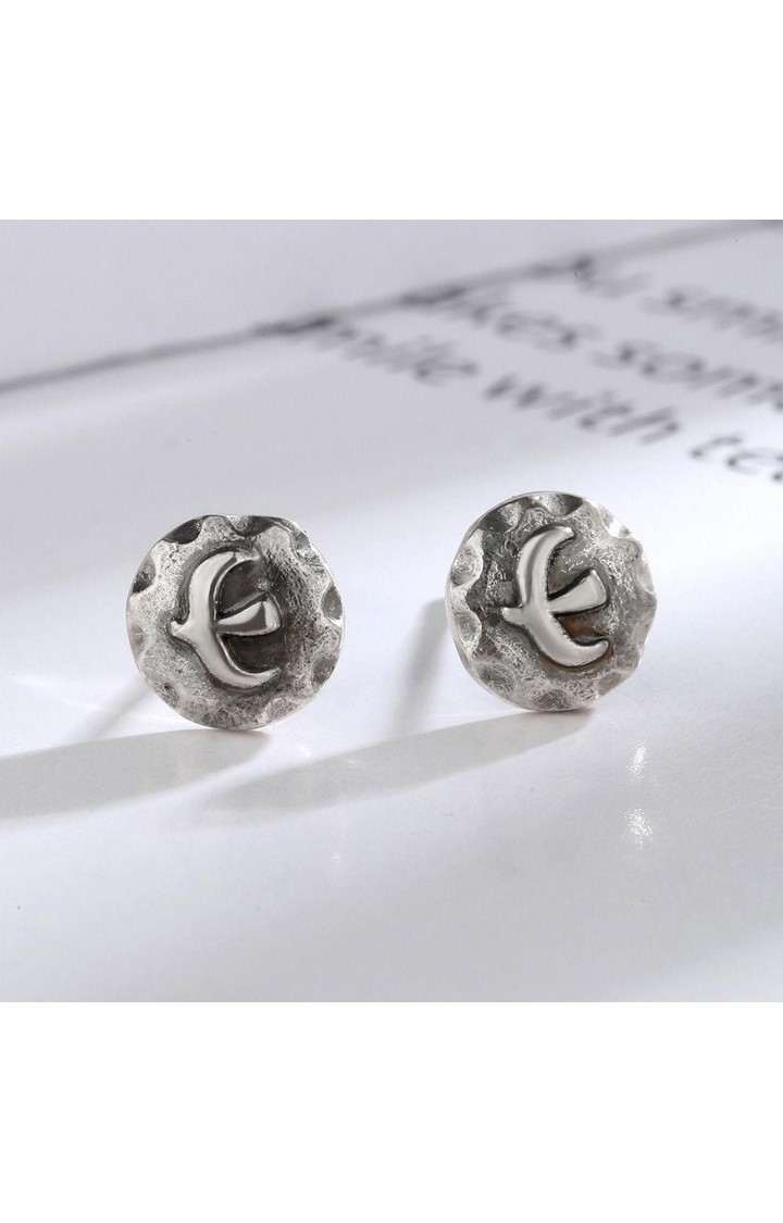Raven Silver Studs