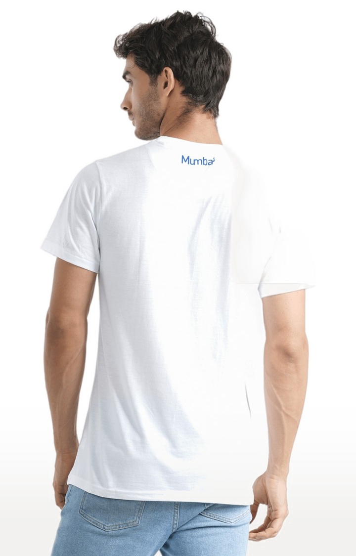 Unisex Me Mumbai Tri-Blend T-Shirt in White
