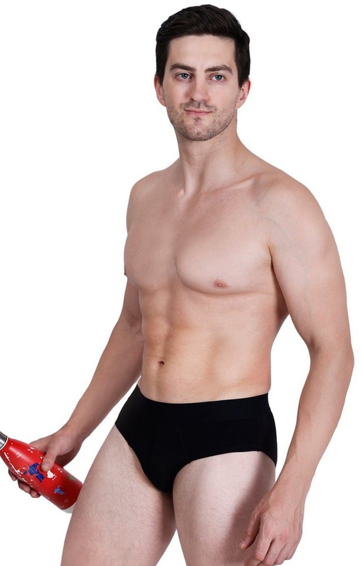 Men's Black Briefs