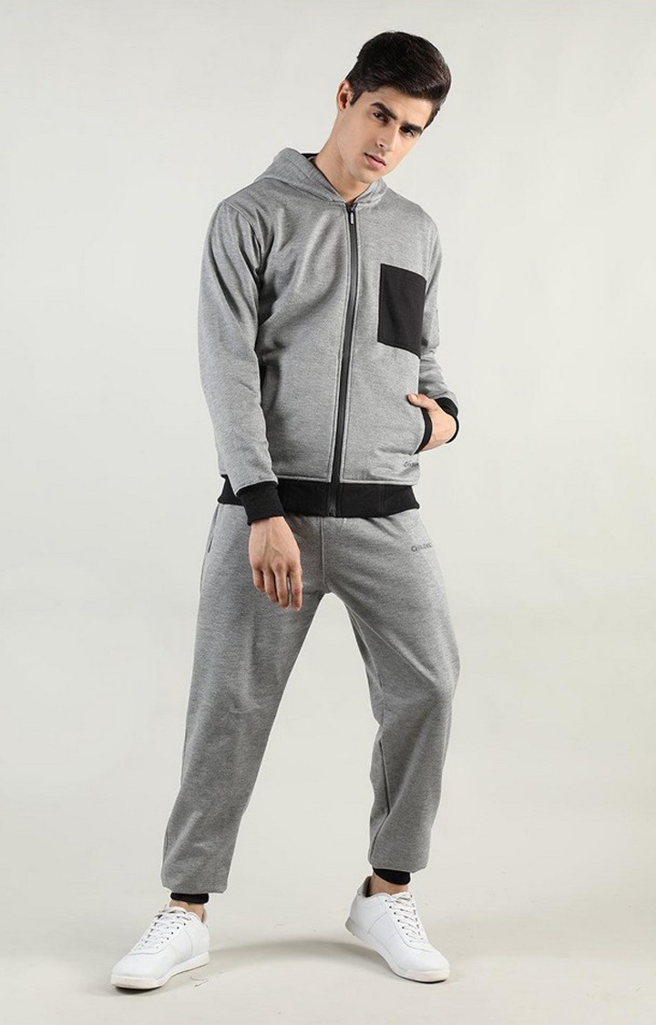 Mens grey outlet nike tracksuit
