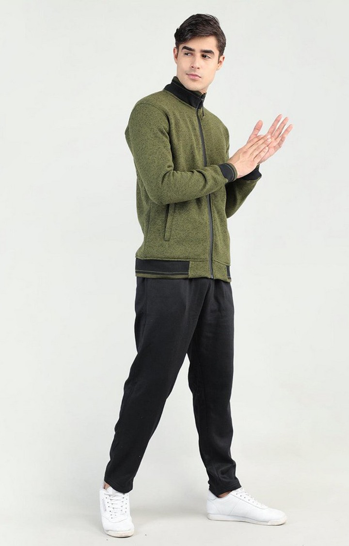 Olive green tracksuit mens sale