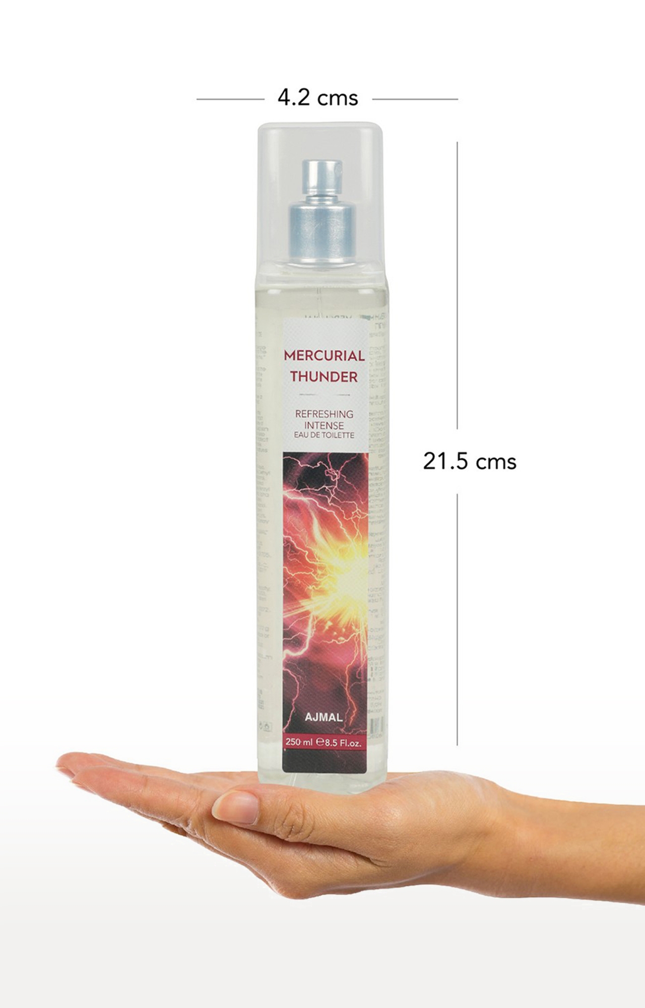 Ajmal | Ajmal Mercurial Thunder Eau De Toilette Oriental Perfume 250ML Long Lasting Scent Spray Party Wear Gift for Man and Women 2