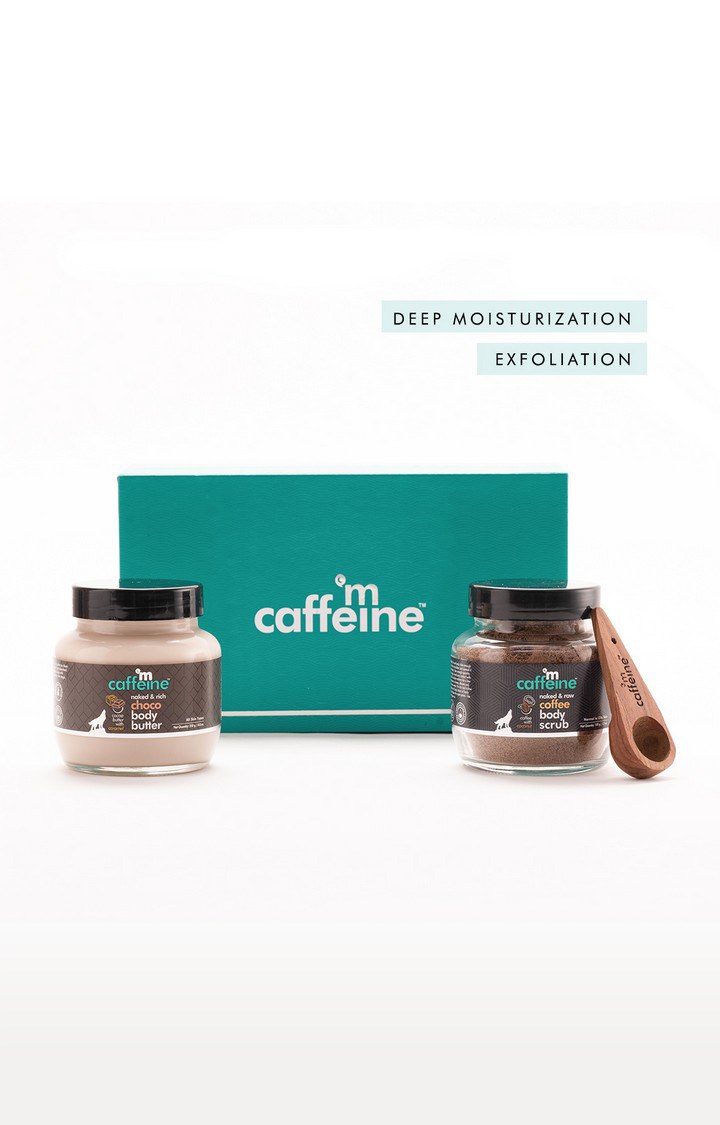 mcaffeine Be Date Ready Body Polishing Gift Kit Body Scrub, Body Butter