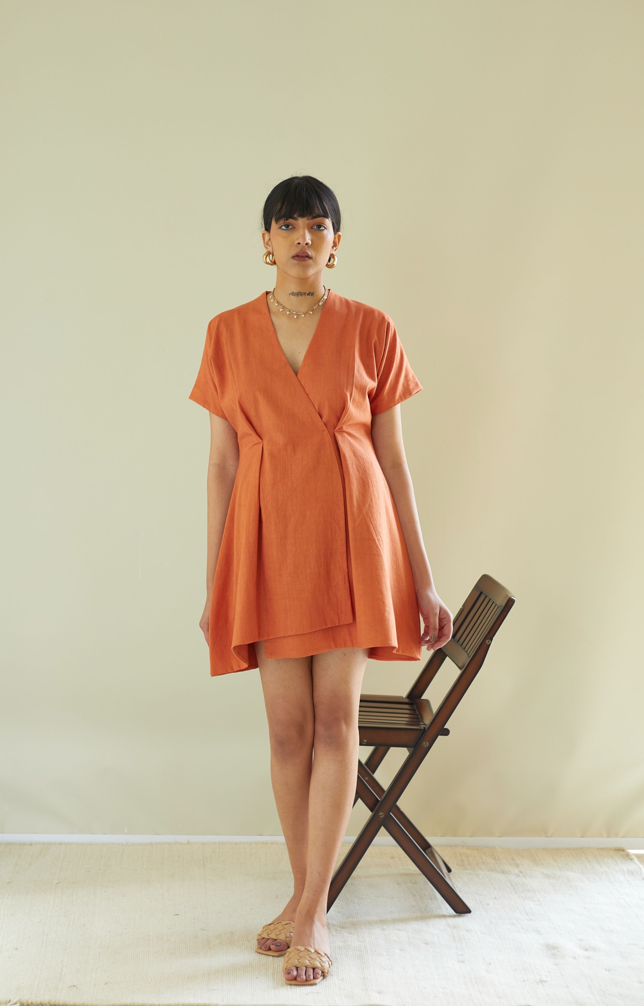Mhaare | Mahi Dress - Cinnamon undefined