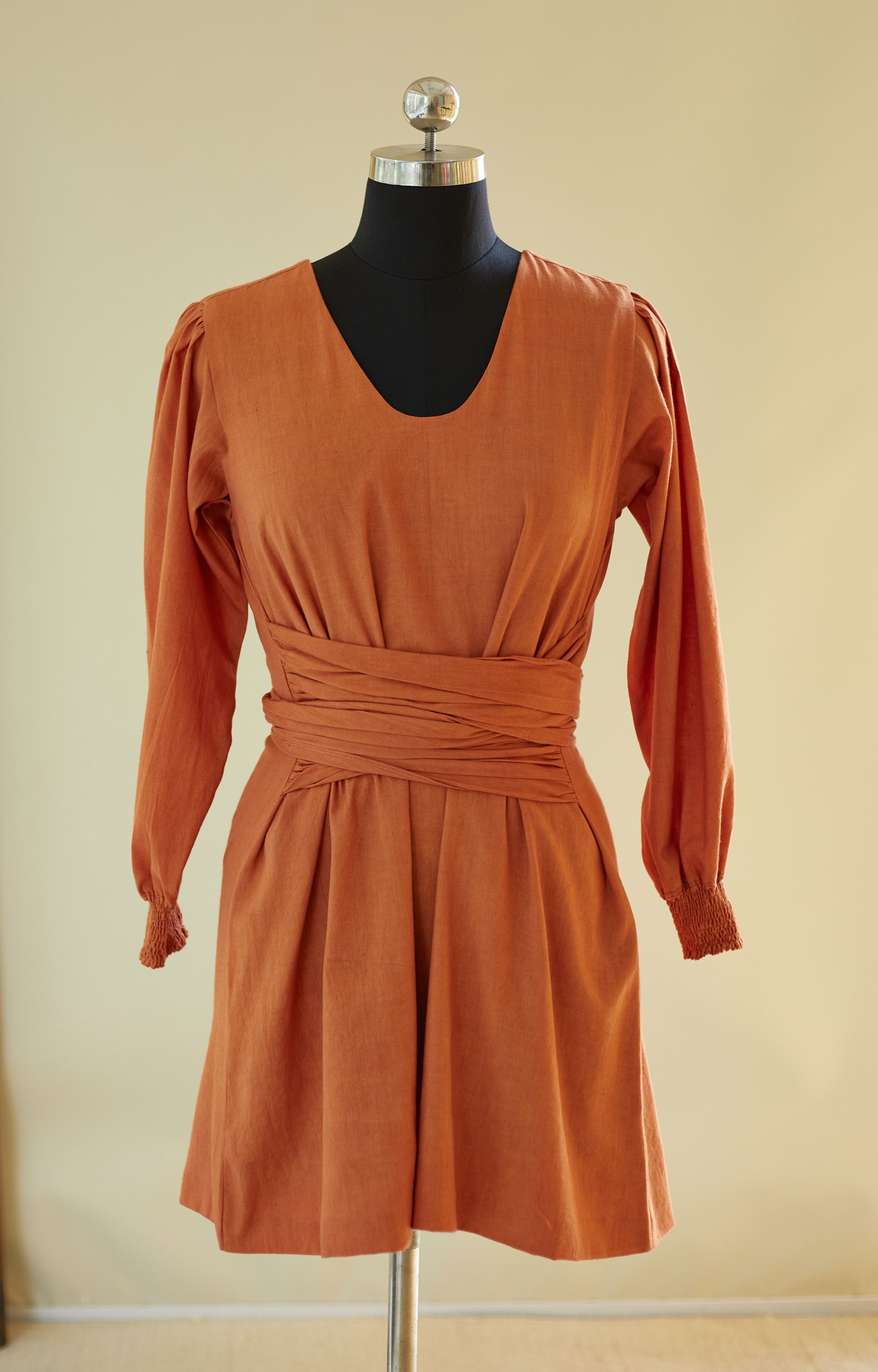 Mhaare | Sanchi Dress  -Cinnamon undefined