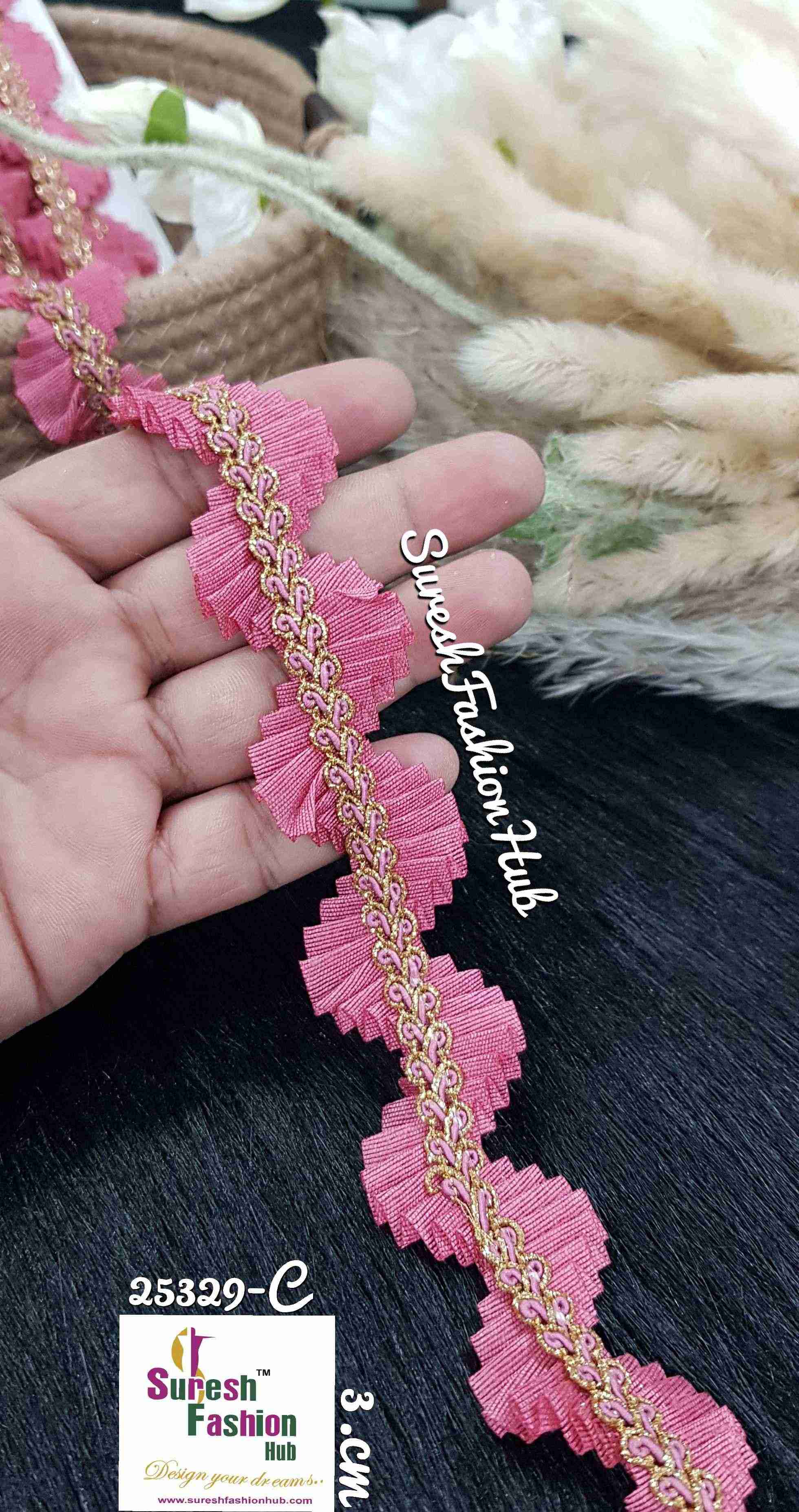 ShimmerEdge Gajari Lace