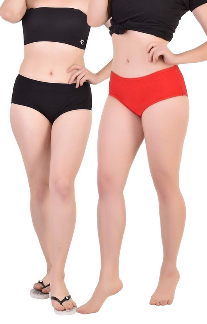 Women's Multicolor Basic Panties