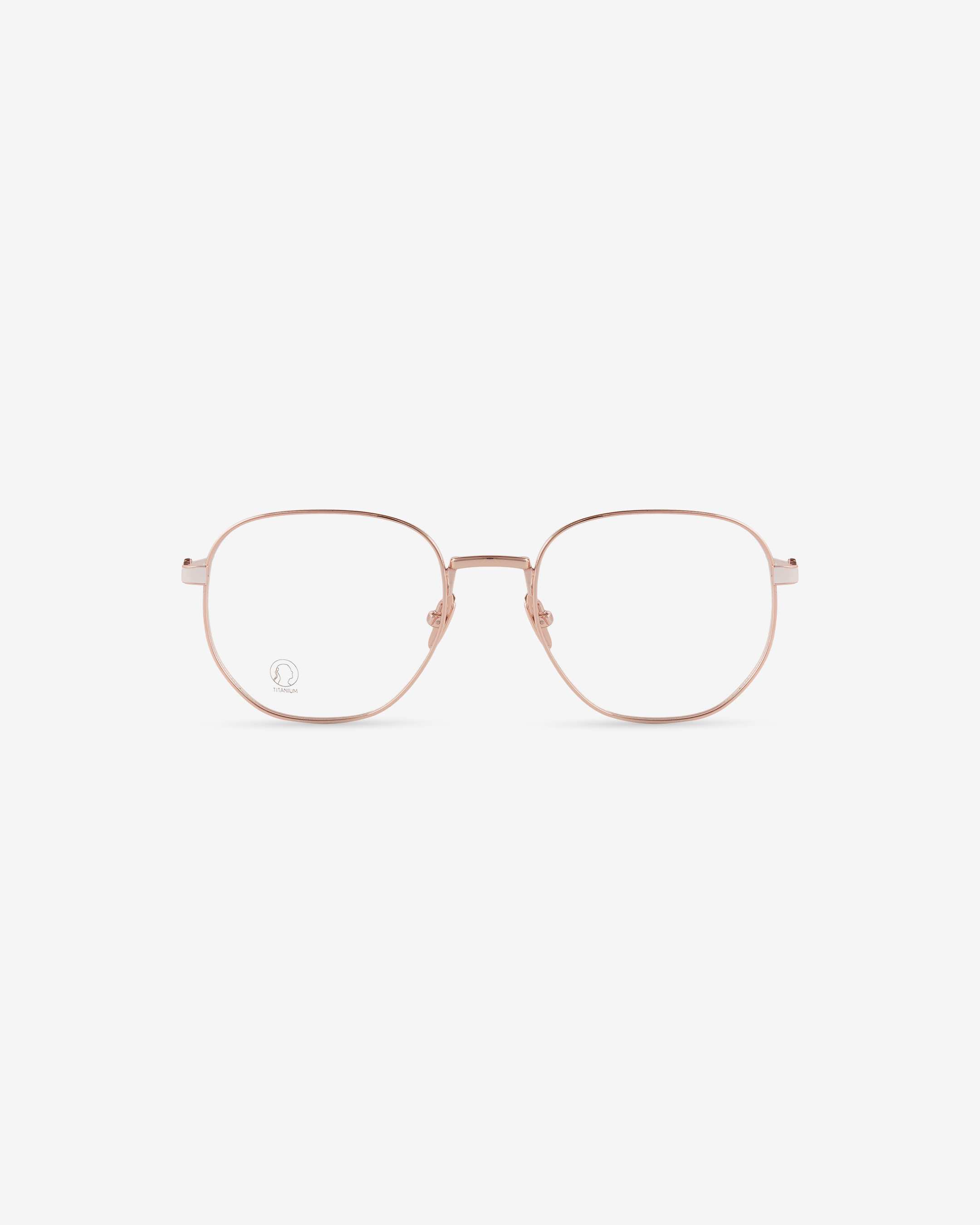 Milan Rose Gold Spectacles