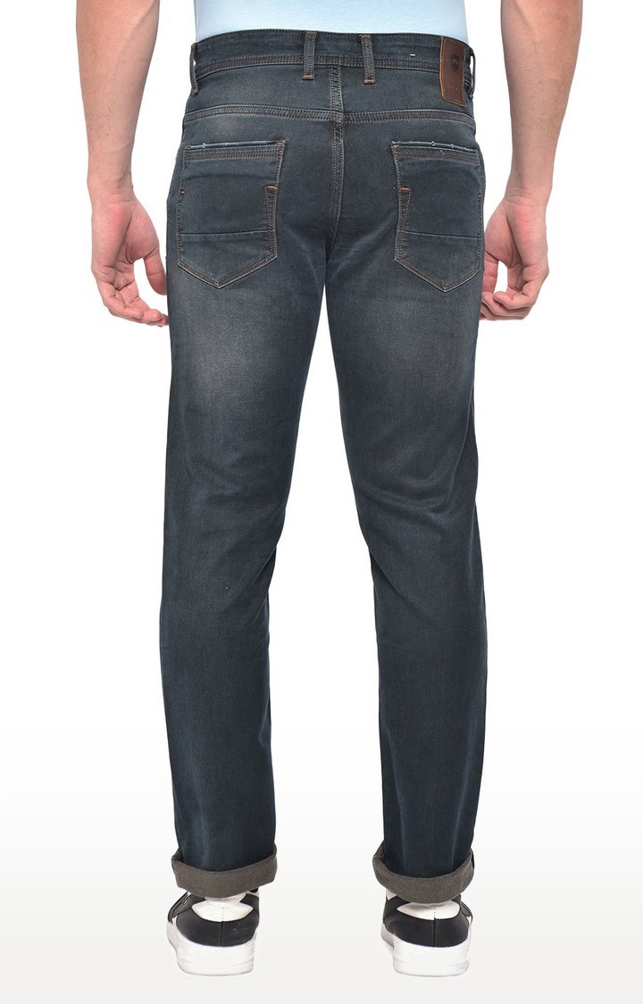 JBD-STR-113 LIGHT BLUE Men's Blue Lycra Solid Jeans