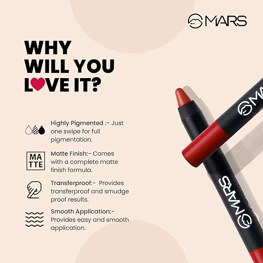 Mars Lip Crayon 07 Let's do it