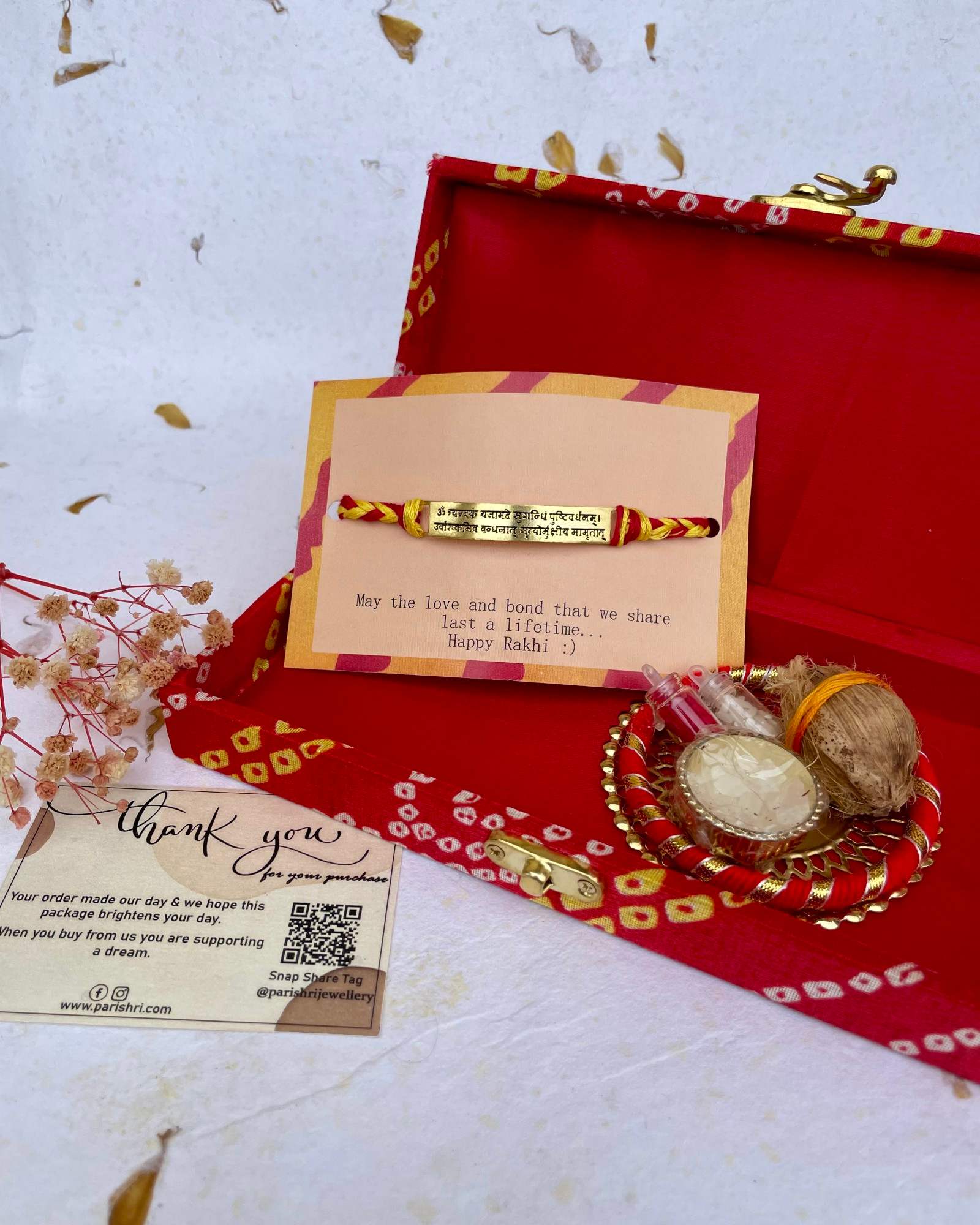 MahaMritunjay Mantra Rakhi