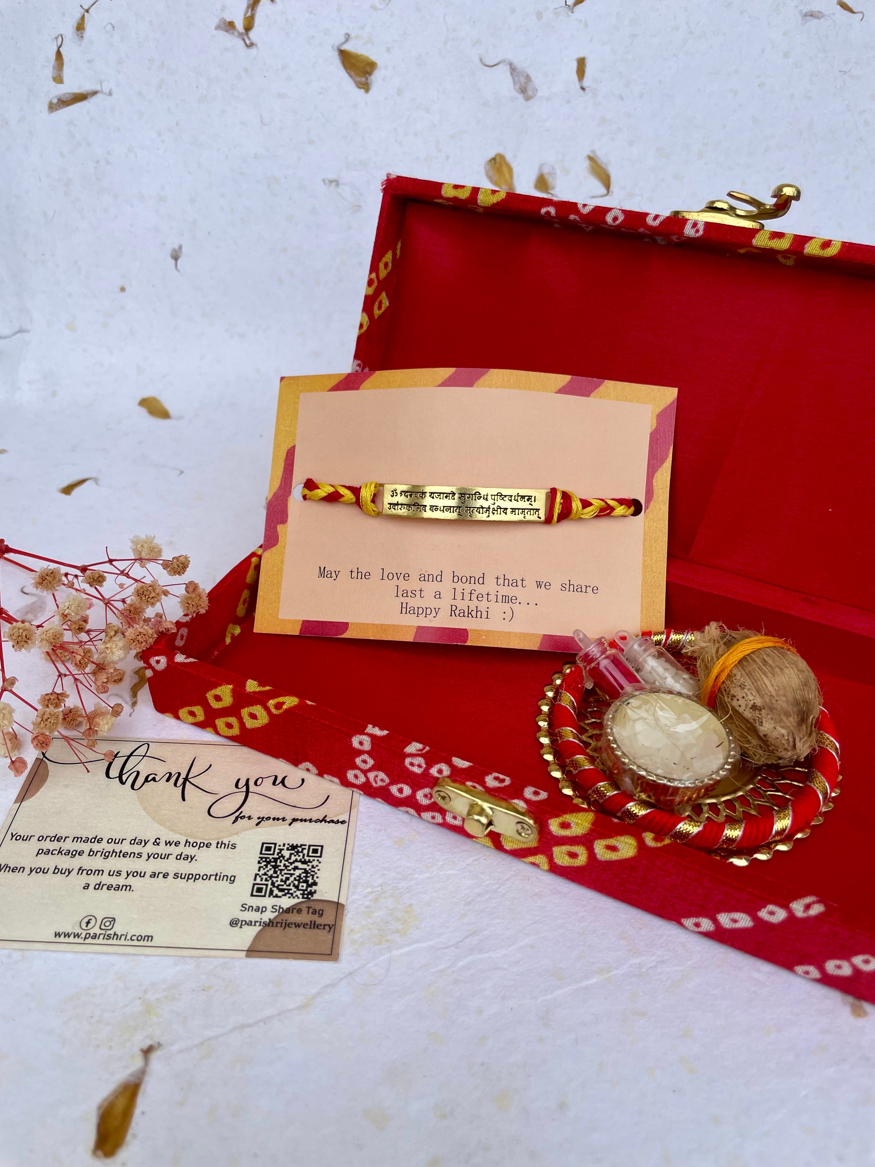 MahaMritunjay Mantra Rakhi