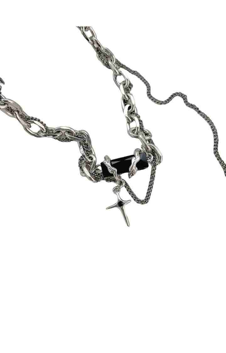 Rugged Black Modern Chain