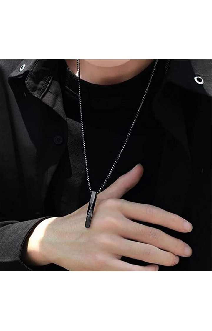 Collier Black Chain