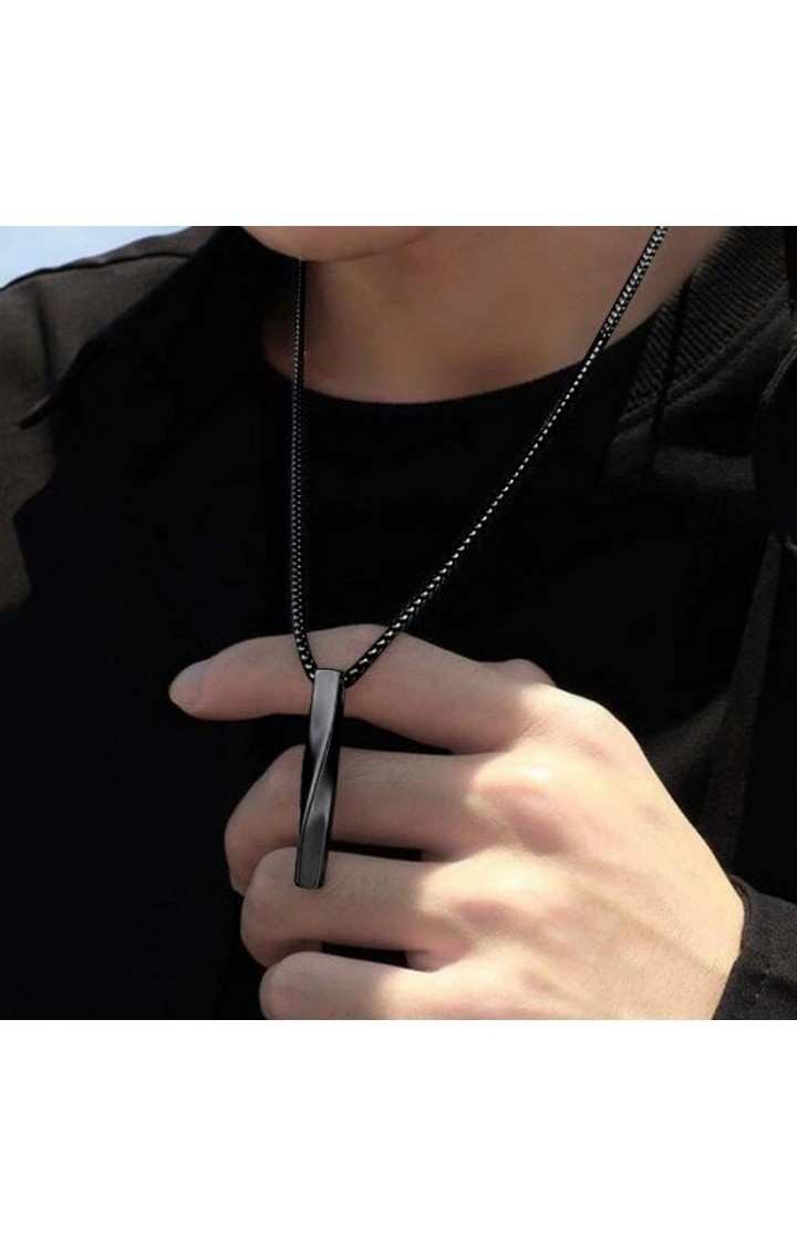 Collier Black Chain