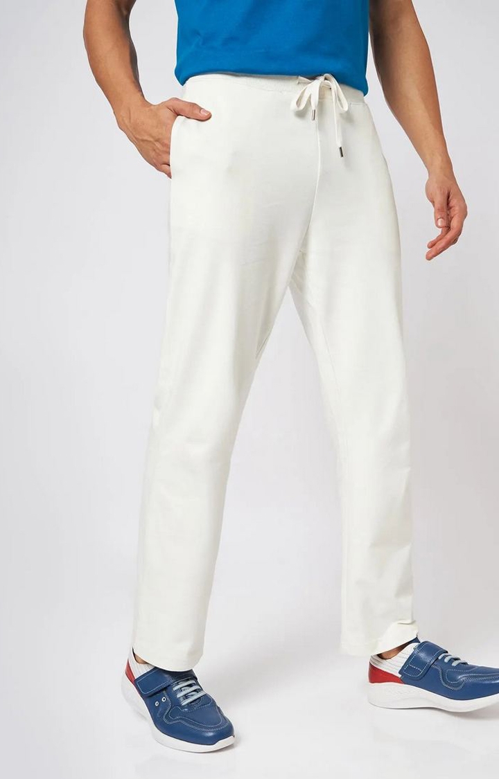 Cream Off-Duty Trousers