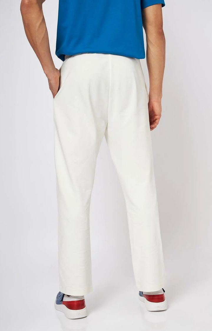 Cream Off-Duty Trousers