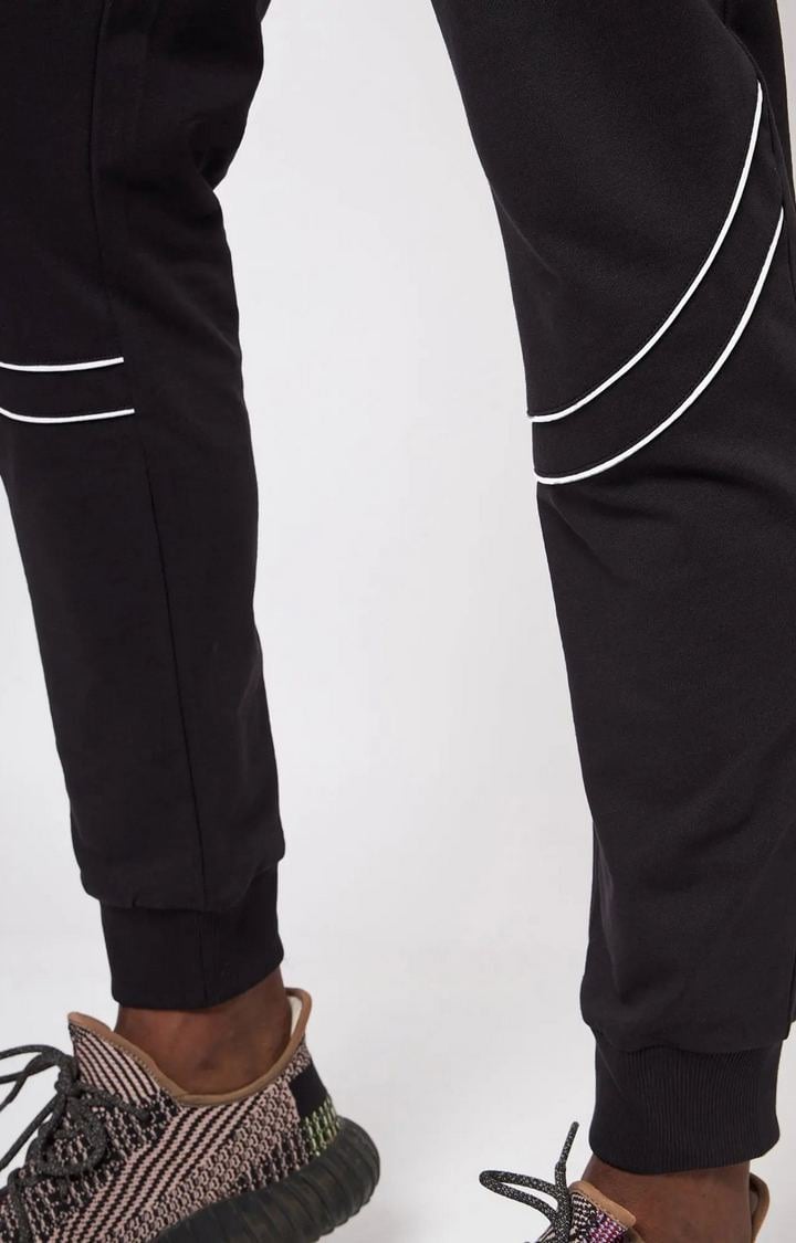 Boston Black Reflex Joggers