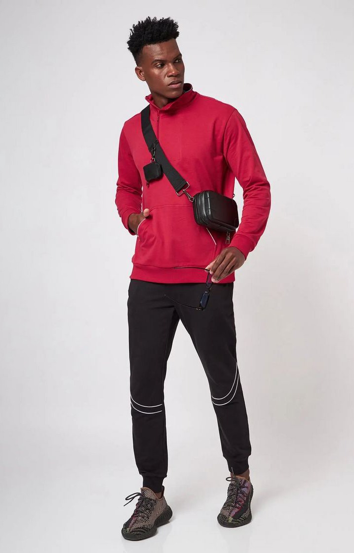 Boston Black Reflex Joggers
