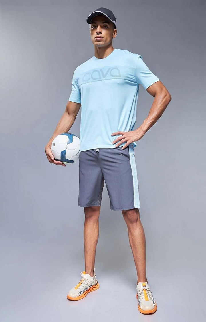 Light Blue Chase Rapid Dry Shorts