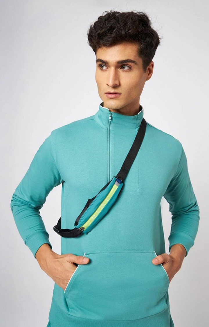 Ibiza Turquoise Reflex Sweatshirt