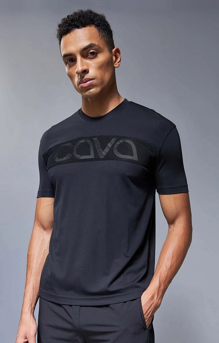 Cava Athleisure | Black Chase T-Shirt