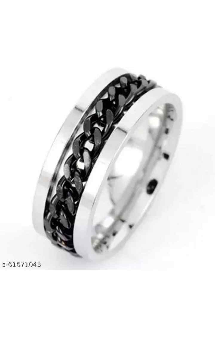 Jared Black Chain Ring