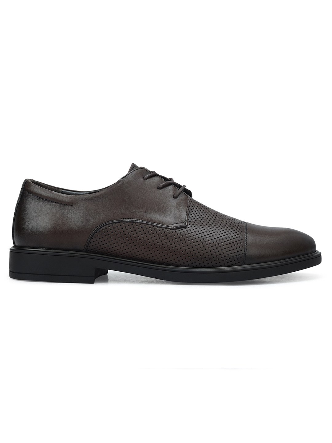 Rosso Brunello Mens Coffee Shoes