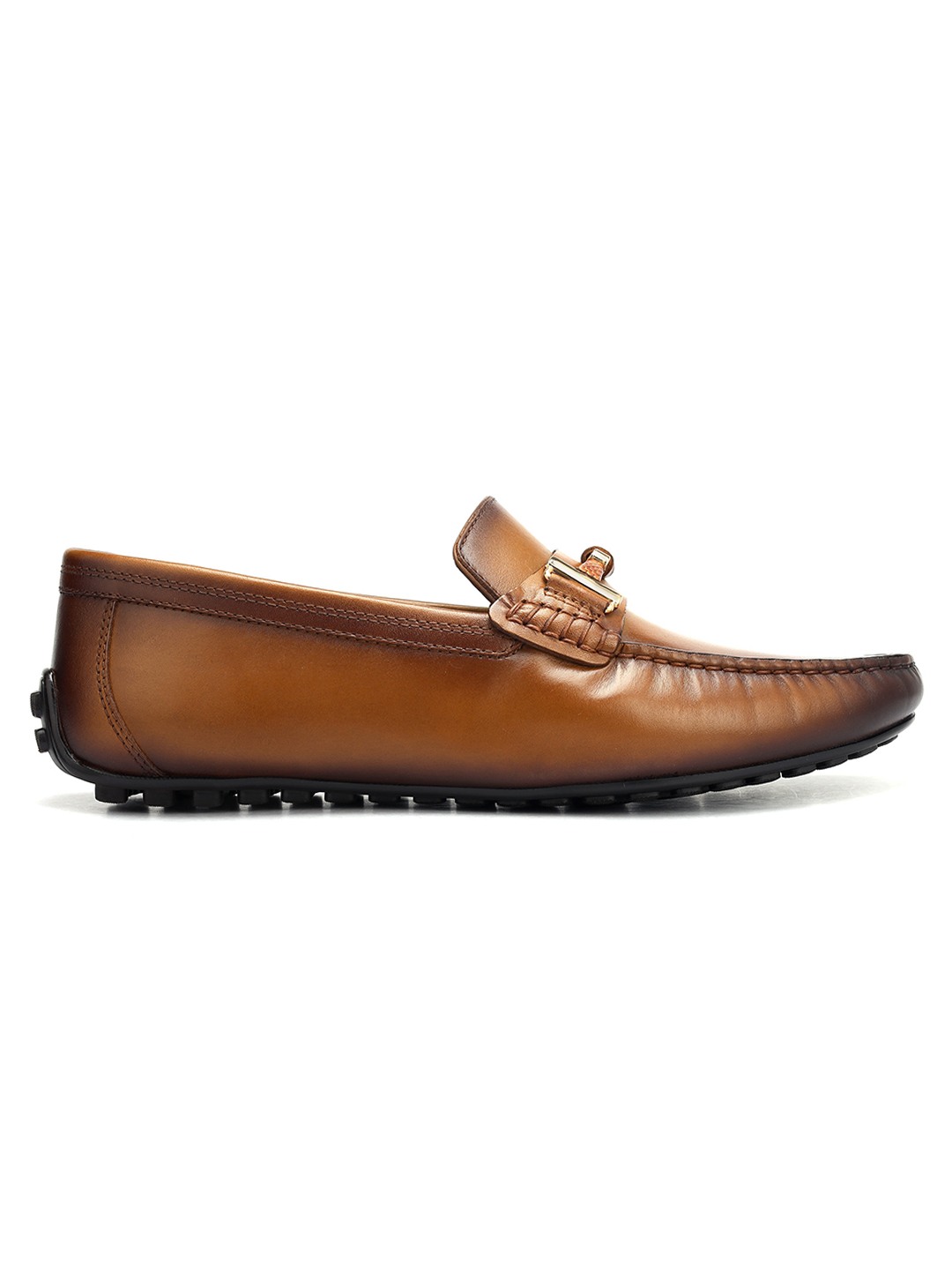 ROSSO BRUNELLO MEN TAN MENS MOCCASINS